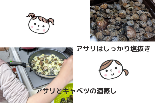 あさり　料理